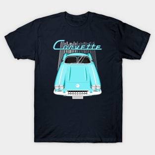 Corvette C1 1958-1960 - Turquoise T-Shirt